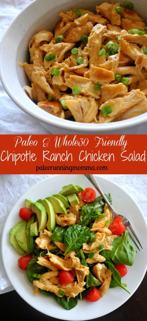 Paleo Chipotle Ranch Chicken Salad