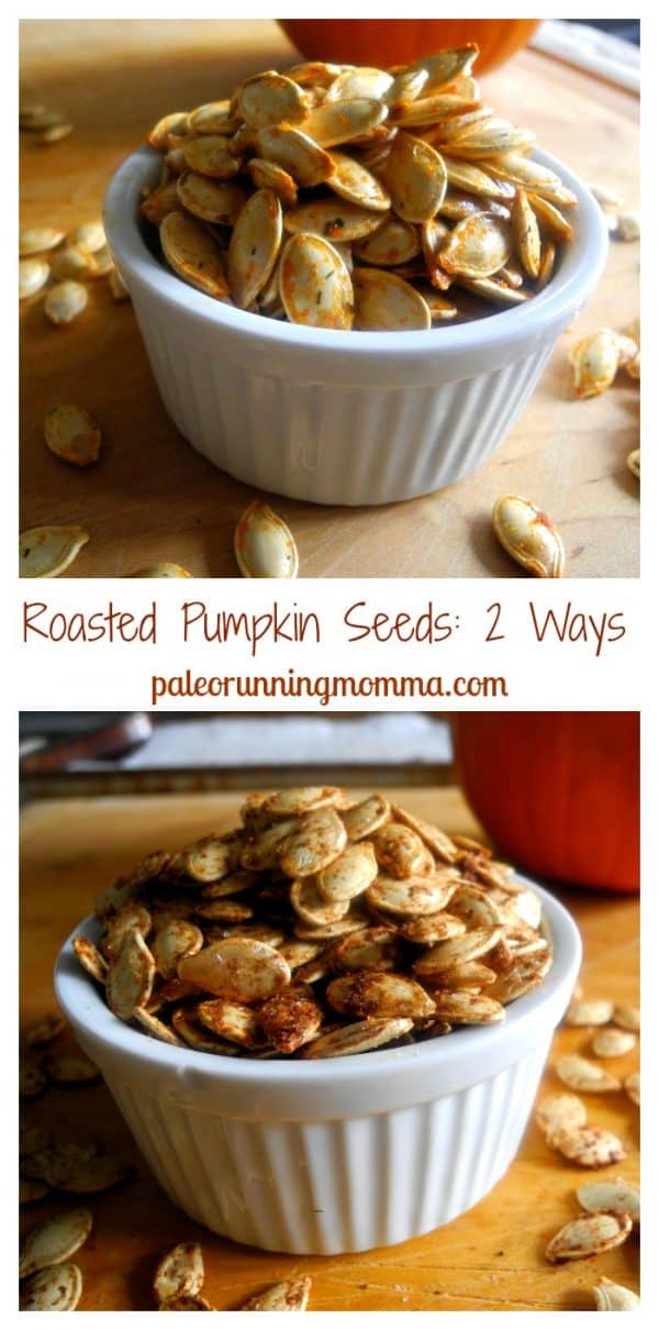 Simple Roasted Pumpkin Seeds - 2 Ways