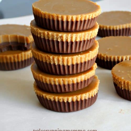 Chocolate Caramel Fudge Cups {Paleo & Vegan}