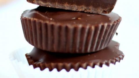 Double Chocolate Peanut Butter Cups 85% Dark Chocolate