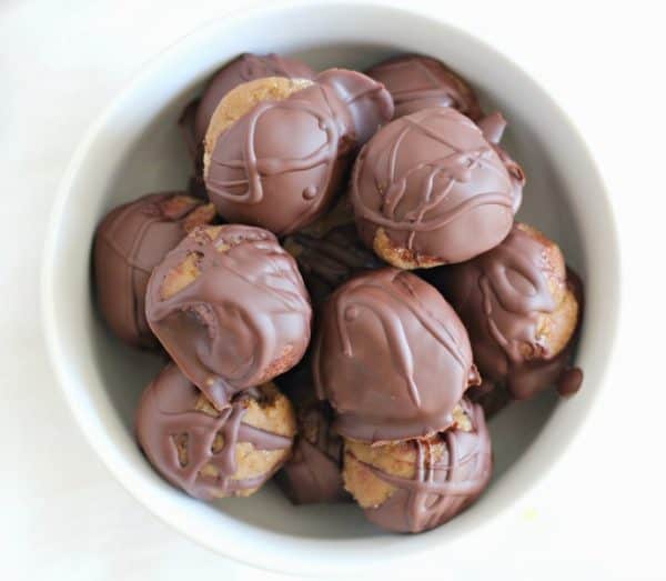 Chocolate Banana Sunflower Butter Truffles Paleo, Vegan, Nut Free