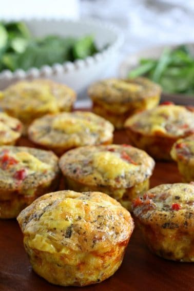 Sausage Pizza Egg Muffins {Paleo, Whole30, Low Carb}