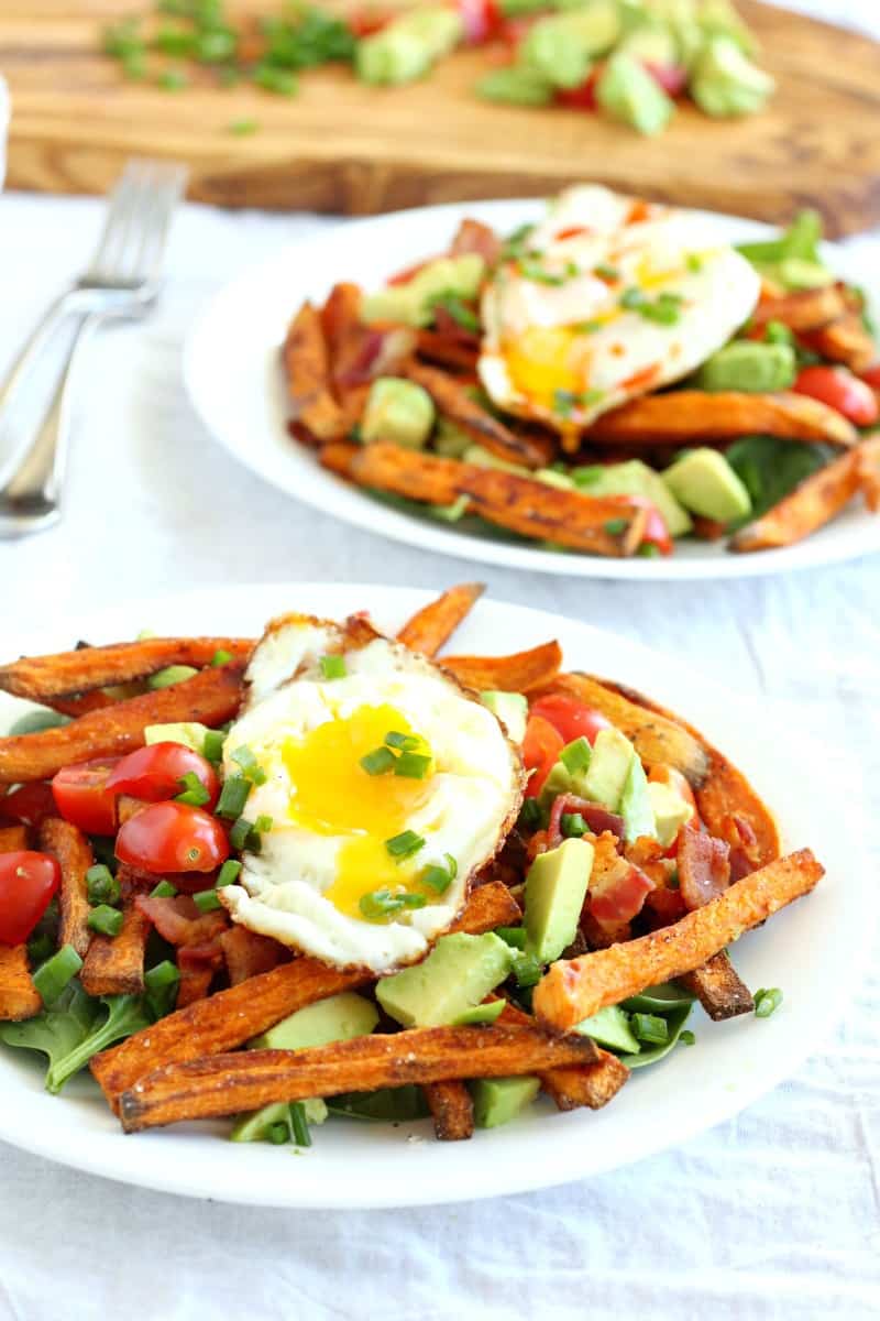 Loaded Sweet Potato Fries {Paleo, Whole30} - The Paleo Running Momma