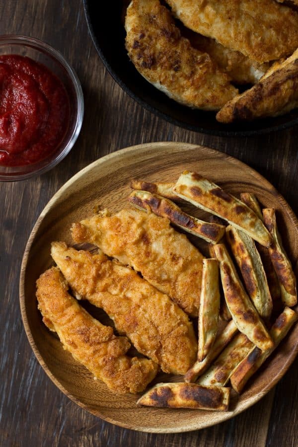 Crispy Paleo Chicken Tenders Whole30 And Nut Free 5325