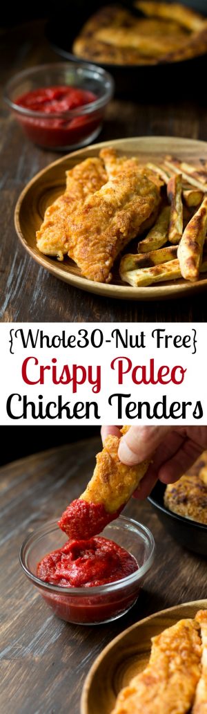 Crispy Paleo Chicken Tenders Whole30 And Nut Free 3670