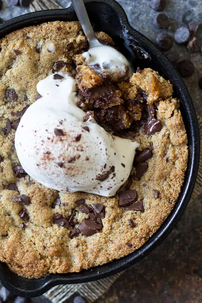 Chocolate Chip Skillet Cookie Recipe - The Art of Food and Wine