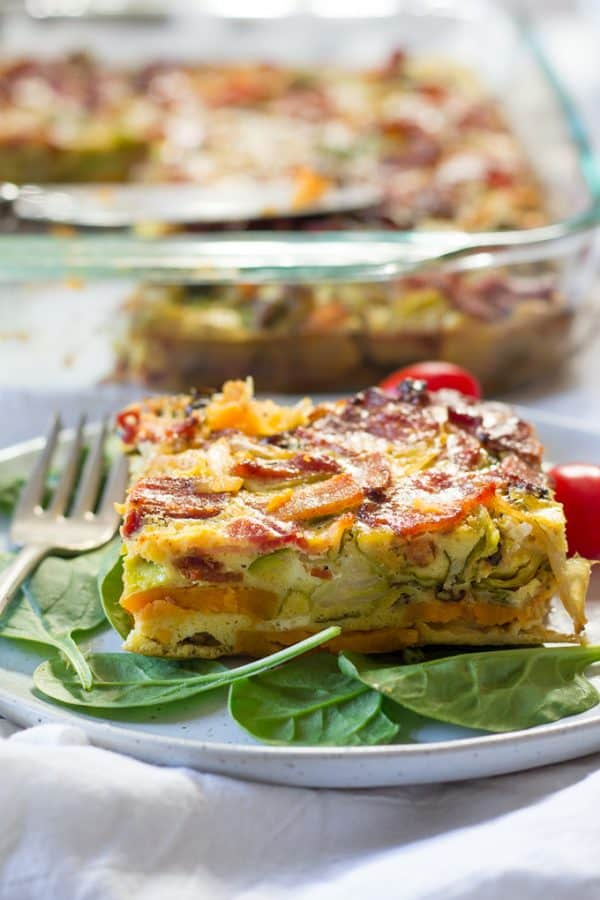 Paleo Breakfast Casserole {Whole30} - The Paleo Running Momma