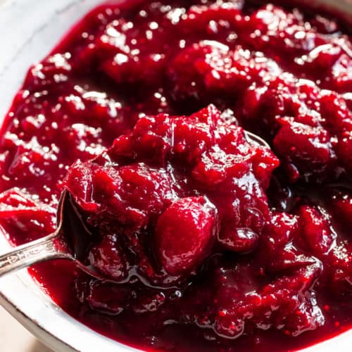 Homemade Paleo Cranberry Sauce | Paleo Running Momma