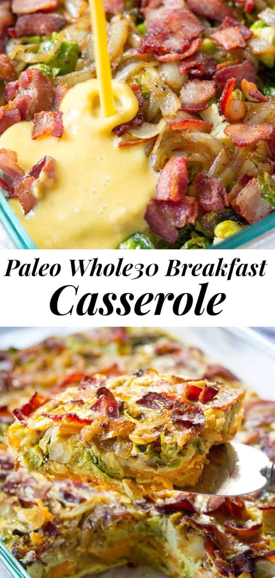 Paleo Breakfast Casserole {Whole30} - The Paleo Running Momma