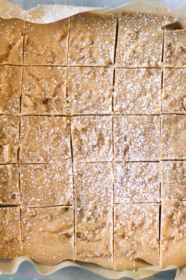 Vanilla Sugar Cookie Dough Fudge {Paleo & Vegan}