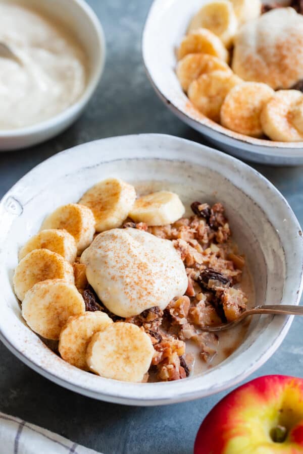 Easy Apple Cinnamon Paleo Hot Cereal {whole30 Vegan}