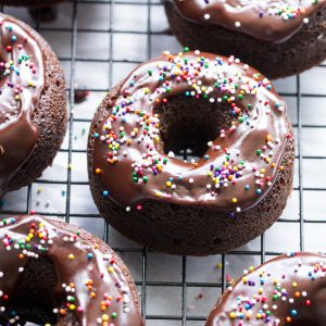 Chocolate Frosted Chocolate Donuts {GF, Paleo, Nut Free} - The Paleo ...