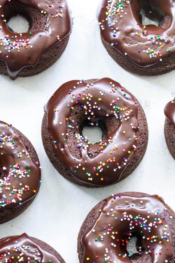 Chocolate Frosted Chocolate Donuts {GF, Paleo, Nut Free} - The Paleo ...