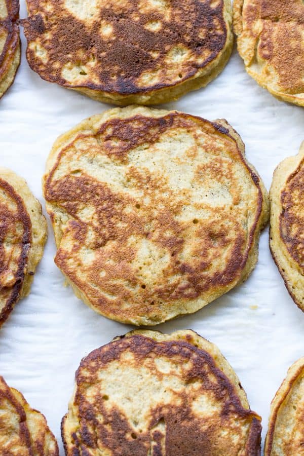 Paleo Banana Coconut Flour Pancakes {Grain Free, Dairy Free} - The ...