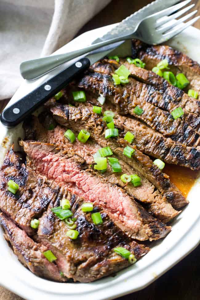 Grilled Marinated Flank Steak Recipe