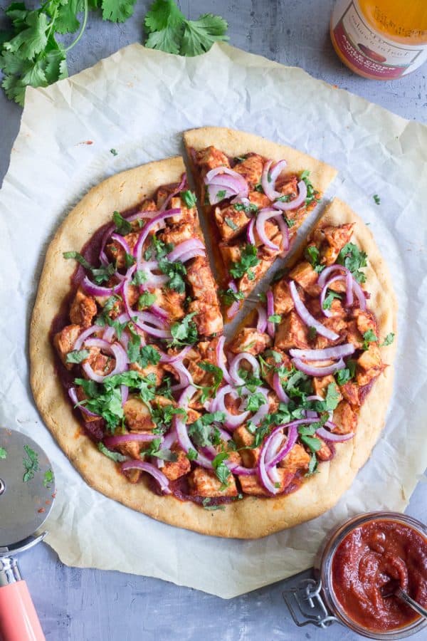 BBQ Chicken Pizza {Grain Free & Paleo} - The Paleo Running Momma