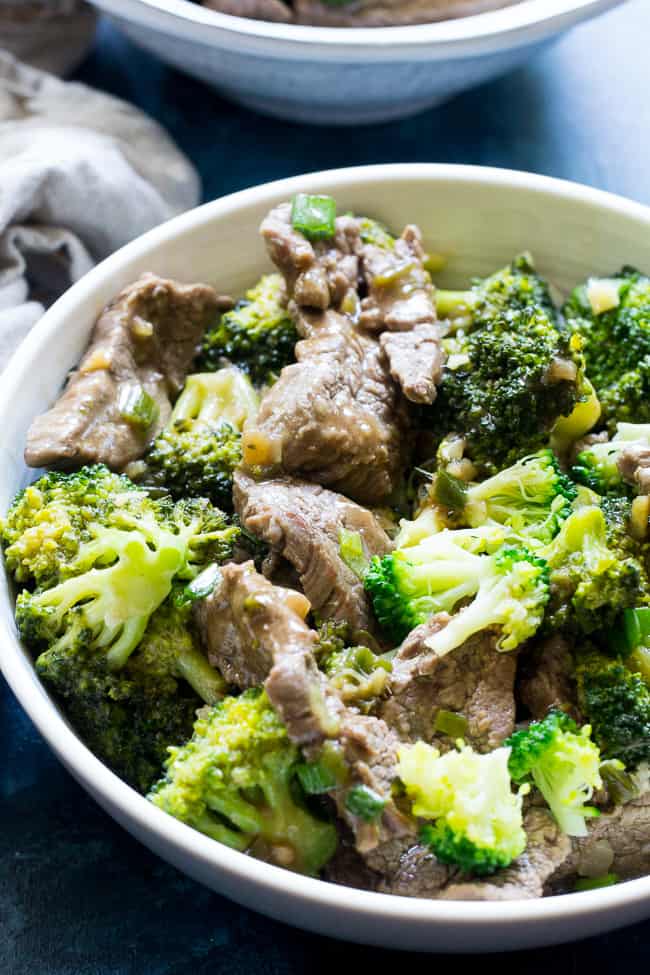 Beef & Broccoli Easy Stir Fry {Whole30 & Paleo} The Paleo Running Momma