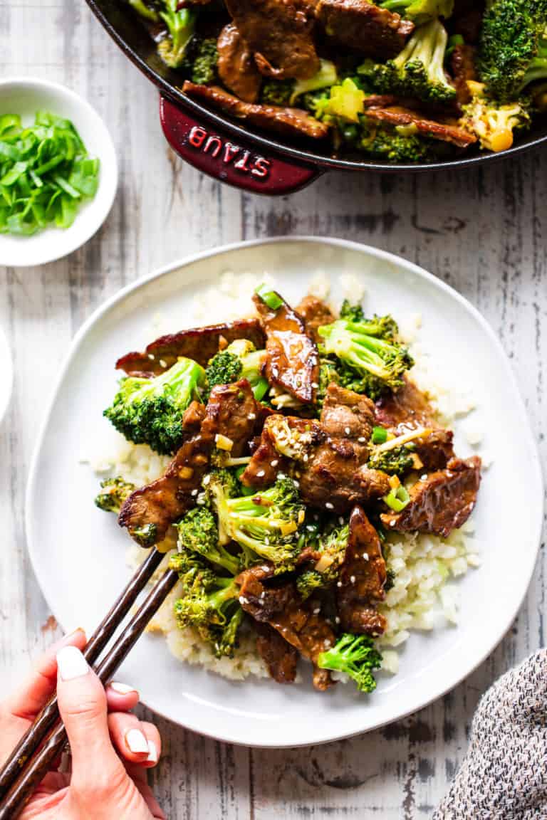 Paleo Beef And Broccoli Stir Fry {whole30, Keto}