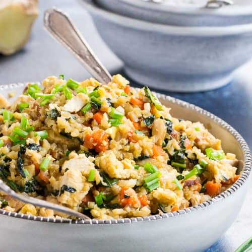 Mexican Cauliflower Fried Rice {Paleo, Whole30, Keto} - The Paleo Running  Momma