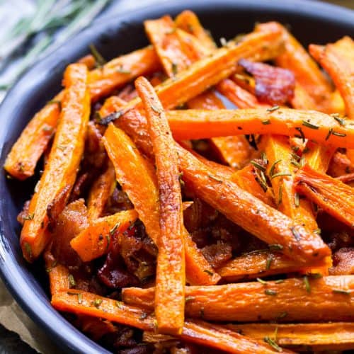 Carrot Fries with Bacon and Rosemary {Paleo, Whole30} - The Paleo ...