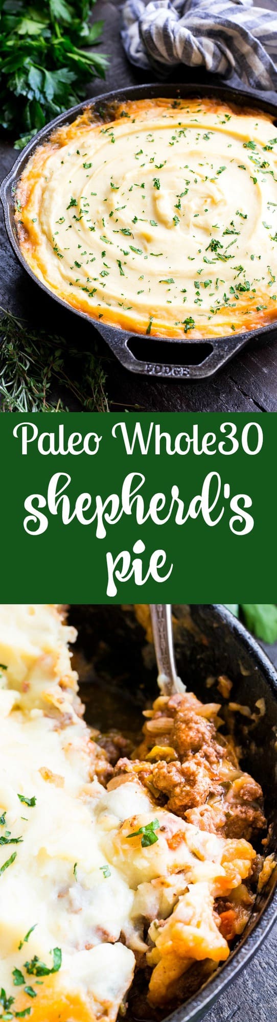 Paleo Shepherd's Pie {Whole30, Dairy Free} | The Paleo ...