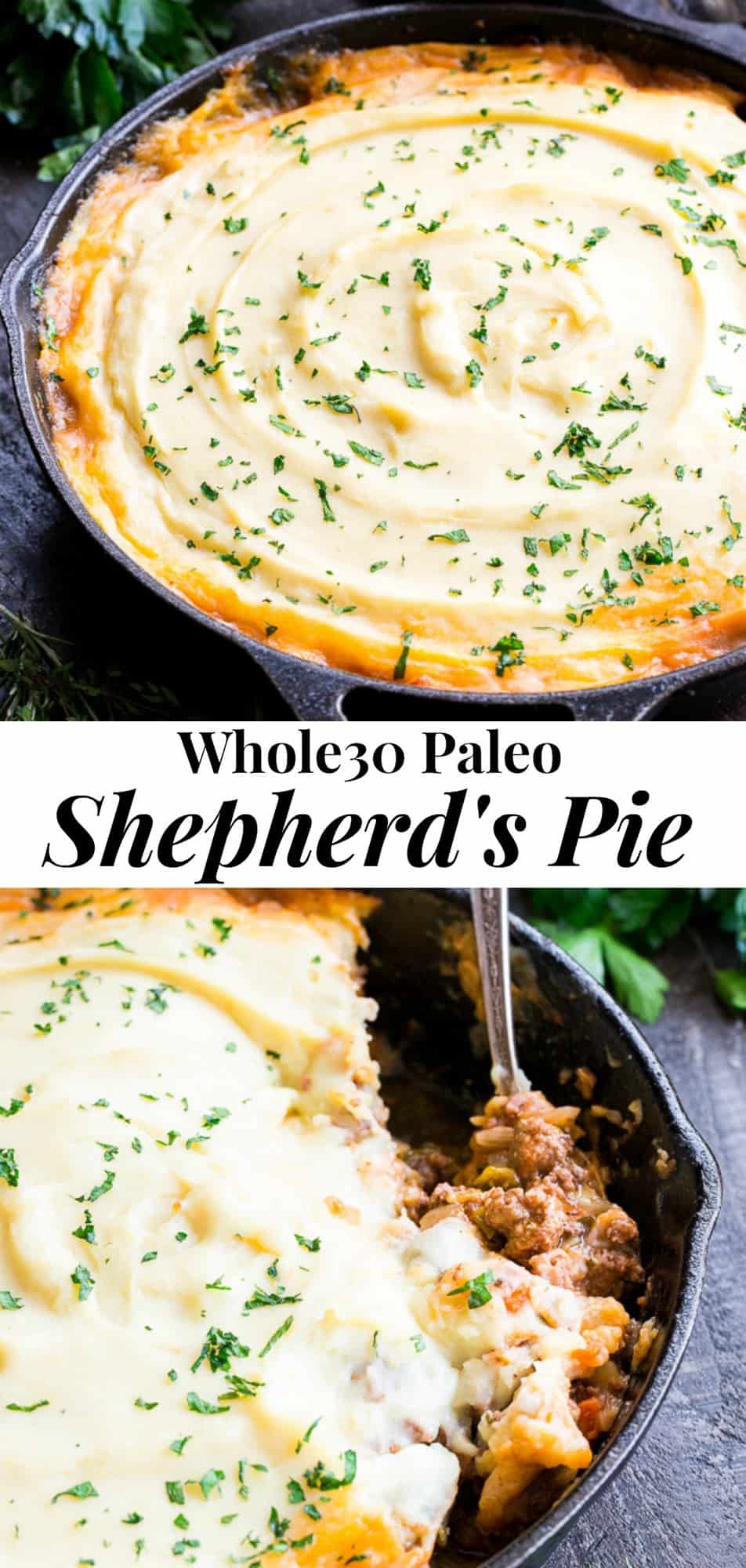 Paleo Shepherd's Pie {Whole30, Dairy Free} - The Paleo Running Momma
