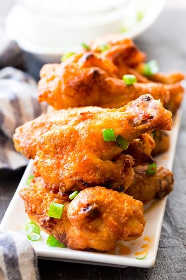 Crispy Baked Buffalo Chicken Wings {Paleo, Whole30} - The Paleo Running ...