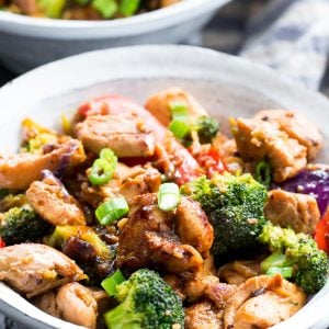 Chicken Stir Fry with Veggies and Garlic Sauce {Paleo, Whole30} - The ...