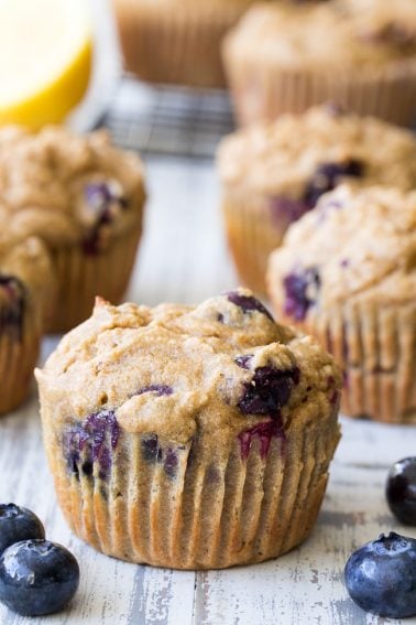 Classic Blueberry Muffins with Cassava Flour {Paleo, Nut Free} - The ...