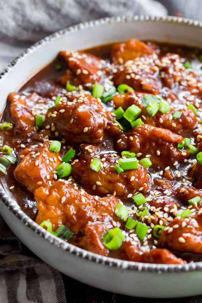 General Tso's Chicken In the Instant Pot {Paleo} - The Paleo Running Momma