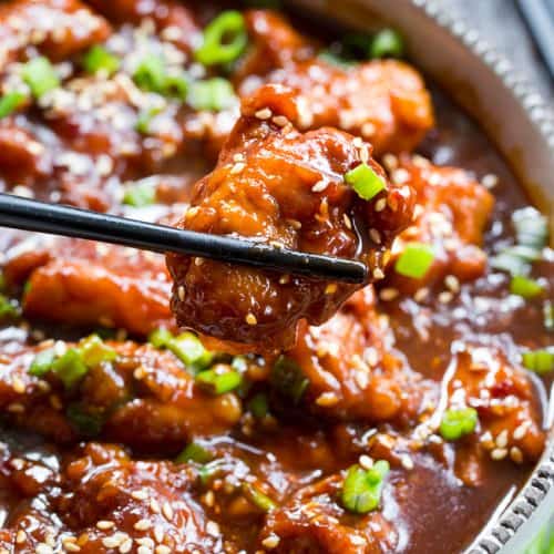 General Tso S Chicken In The Instant Pot Paleo The Paleo Running Momma