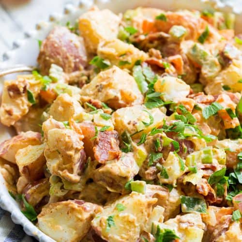 Chipotle Lime Potato Salad with Bacon {Paleo, Whole30} - The Paleo ...