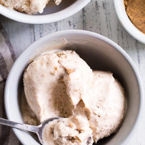 Healthy Single Serving Ice Cream (No Ice Cream Maker Needed!)