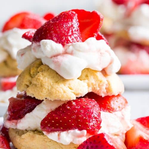 Paleo Strawberry Shortcake {GF, DF} - The Paleo Running Momma