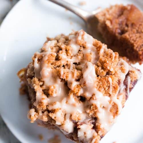 Cinnamon Apple Coffee Cake {Paleo} - The Paleo Running Momma