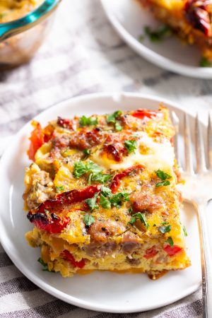 Italian Breakfast Casserole {Paleo, Whole30, Gluten-Free}