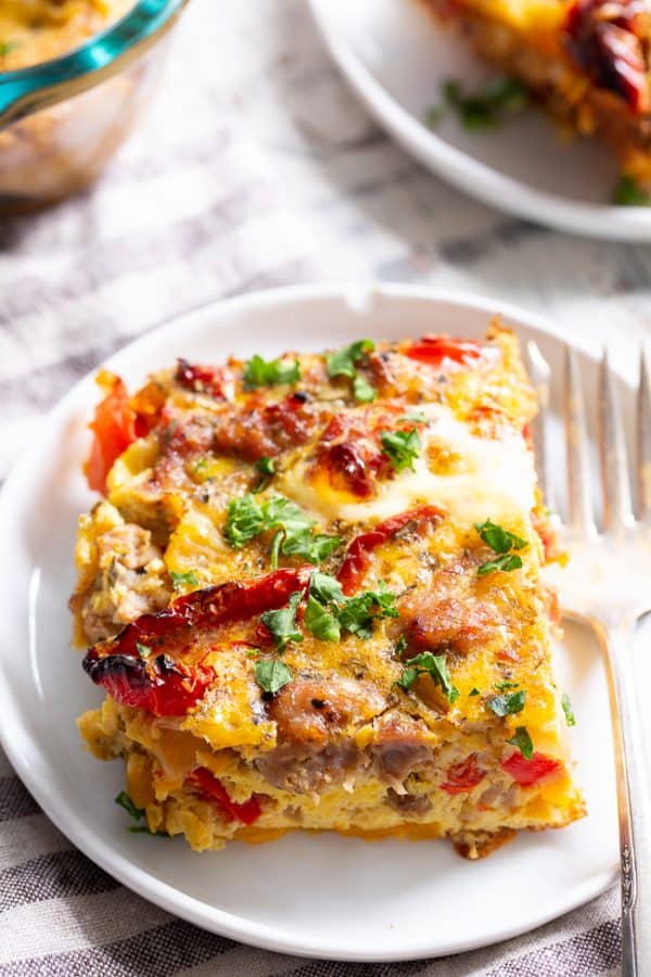 Italian Breakfast Casserole {Paleo, Whole30, Gluten-Free}