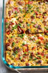 Italian Breakfast Casserole {Paleo, Whole30, Gluten-Free}