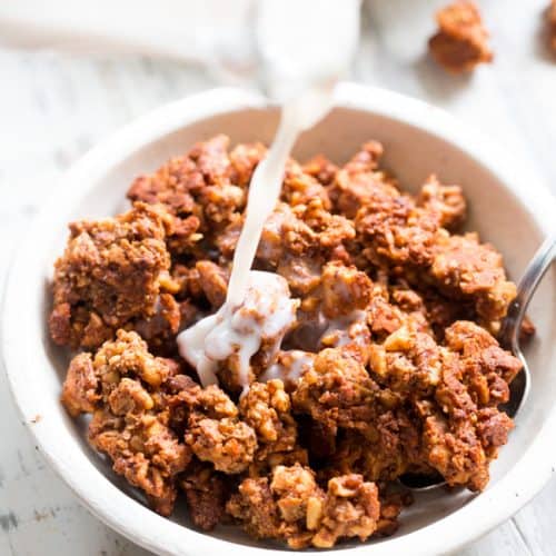 Pumpkin Spice Granola {paleo, Vegan, Gf} - The Paleo Running Momma