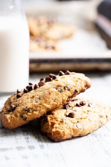 Chocolate Chip Scones {Paleo, GF, W/DF Options}