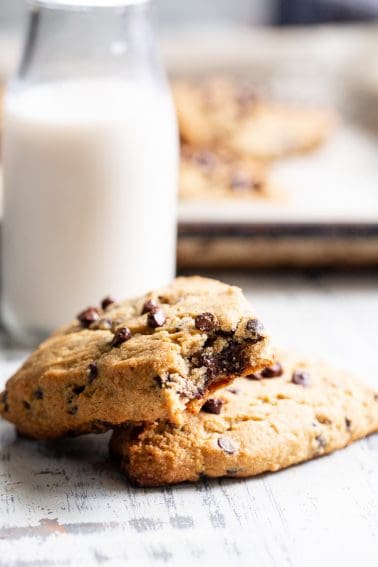 Chocolate Chip Scones {Paleo, GF, w/DF Options}