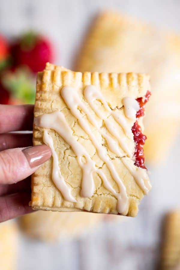 Paleo Strawberry Homemade Pop Tarts Gf Df Option 1611