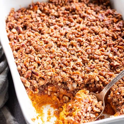 Paleo Sweet Potato Casserole {GF, DF} - The Paleo Running Momma