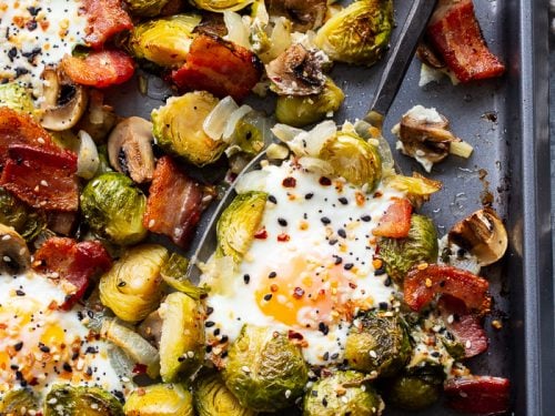 Bacon & Eggs Skillet (One Pan Meal) Keto & Paleo Approved