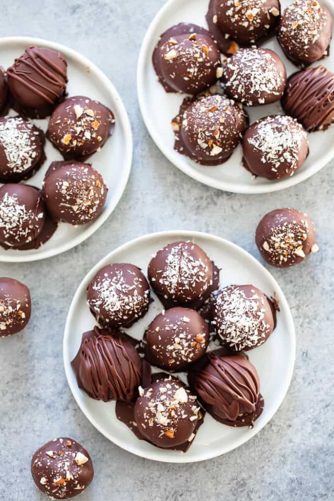 Double Chocolate Truffles {Paleo, Vegan} - The Paleo Running Momma