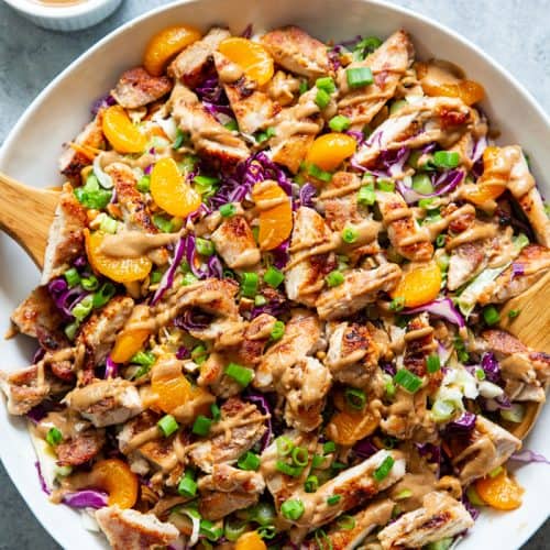 Meal Prep Mason Jar Asian Salad (Whole30, Paleo) • Tastythin