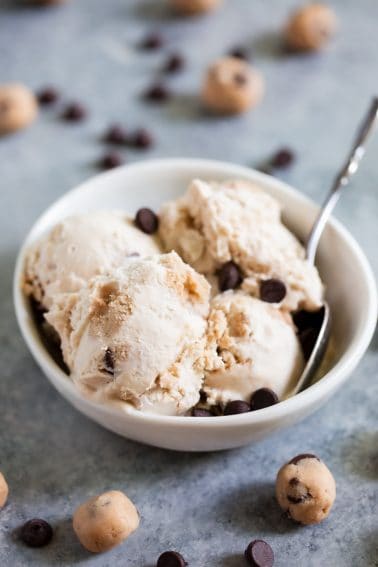 Chocolate Chip Cookie Dough Ice Cream {Paleo, Vegan, Nut Free Option ...