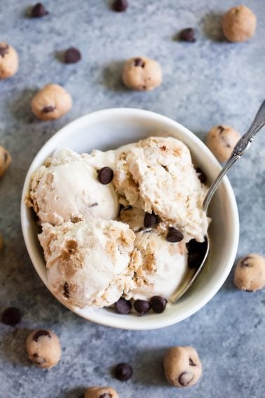 Chocolate Chip Cookie Dough Ice Cream {Paleo, Vegan, Nut Free Option ...