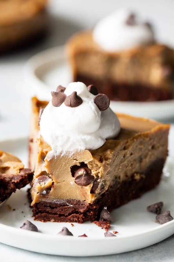 Espresso Chocolate Chip Cheesecake {Paleo, Vegan}