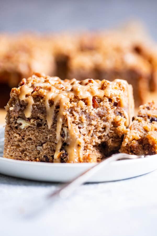 Banana Nut Coffee Cake {paleo} - The Paleo Running Momma